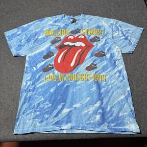 VTG 1994 Rolling Stones Live‎ in Concert Voodoo Lounge Shirt Size XL RARE